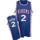 Moses Malone ＃2 Men's Swingman Blue Philadelphia 76ers Throwback Jersey
