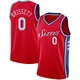 Oshae Brissett ＃0 Youth Swingman Red Philadelphia 76ers Jersey - Statement Edition