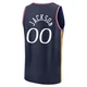 Reggie Jackson ＃00 Men's 2025/26 Philadelphia 76ers Fast Break Navy City Edition Jersey