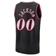 Reggie Jackson ＃00 Men's Black Philadelphia 76ers Fast Break Classic Edition Jersey