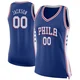 Reggie Jackson ＃00 Women's Swingman Blue Philadelphia 76ers Jersey - Icon Edition