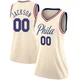 Reggie Jackson ＃00 Women's Swingman Cream Philadelphia 76ers Jersey - City Edition