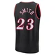 Terquavion Smith ＃23 Men's Black Philadelphia 76ers Fast Break Classic Edition Jersey