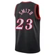 Terquavion Smith ＃23 Youth Swingman Black Philadelphia 76ers Classic Edition Jersey