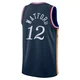 Trendon Watford ＃12 Men's Swingman 2025/26 Philadelphia 76ers Navy City Edition Jersey