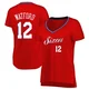 Trendon Watford ＃12 Women's Red Philadelphia 76ers Fast Break Jersey - Statement Edition