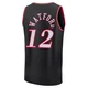 Trendon Watford ＃12 Youth Black Philadelphia 76ers Fast Break Classic Edition Jersey