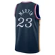Tyrese Martin ＃23 Youth Swingman 2025/26 Philadelphia 76ers Navy City Edition Jersey