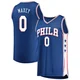 Tyrese Maxey ＃0 Men's Royal Philadelphia 76ers Fast Break Jersey - Icon Edition