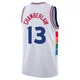 Wilt Chamberlain ＃13 Youth Swingman 2024/25 Philadelphia 76ers White City Edition Jersey