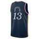 Wilt Chamberlain ＃13 Youth Swingman 2025/26 Philadelphia 76ers Navy City Edition Jersey